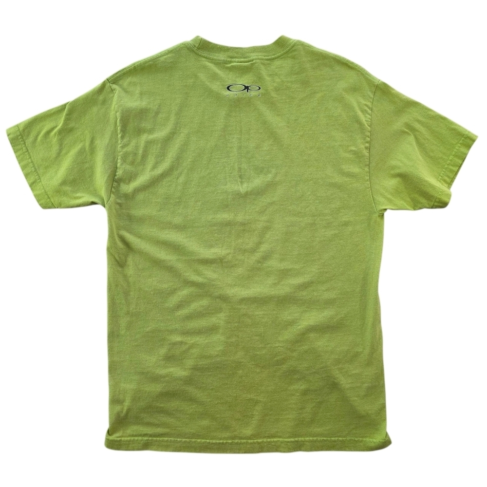 Vintage OP International Boarding Company Green T-Shirt Men’s Size L Surf Skate - Picture 3 of 7